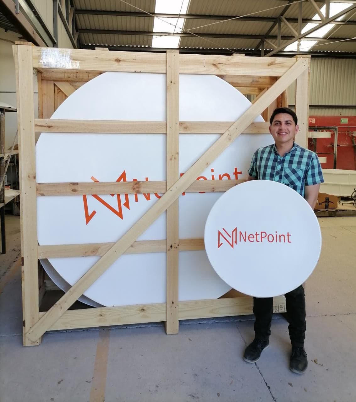 Antenas NPX6 blindadas 6 GHz
