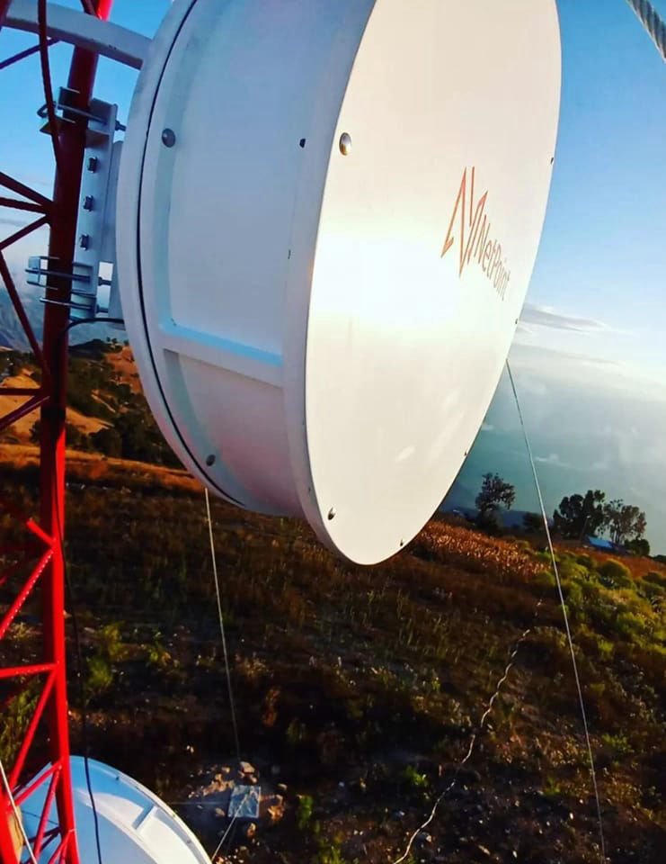 Antenas NetPoint NPX3 y B5C de mimosa