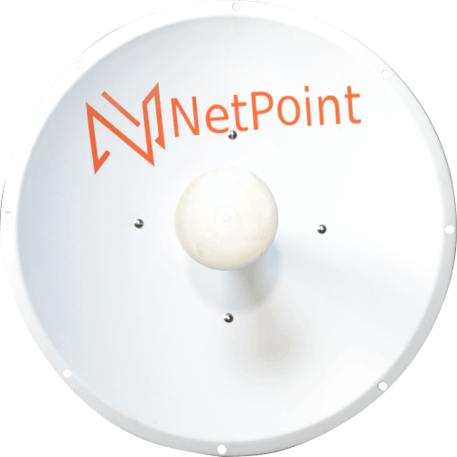 Antena para WISP - NetPoint Parabolic Antenas de 37 dBi